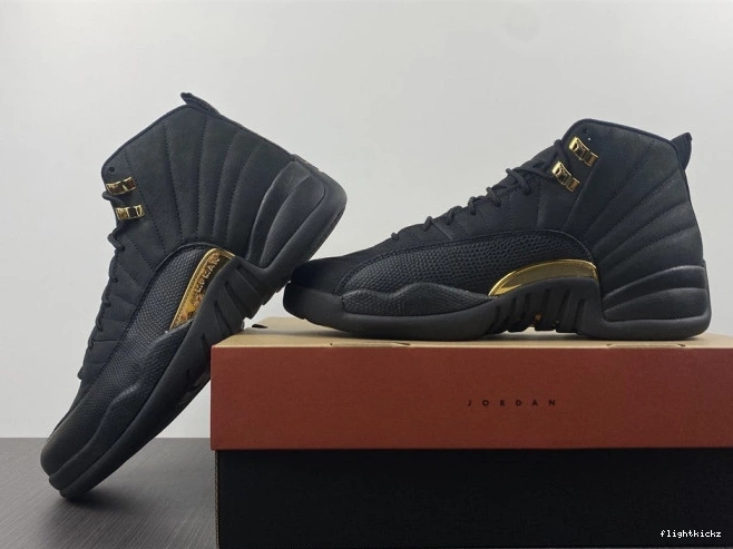 CT8013-071 Jordan Air 12 Taxi Black 0912